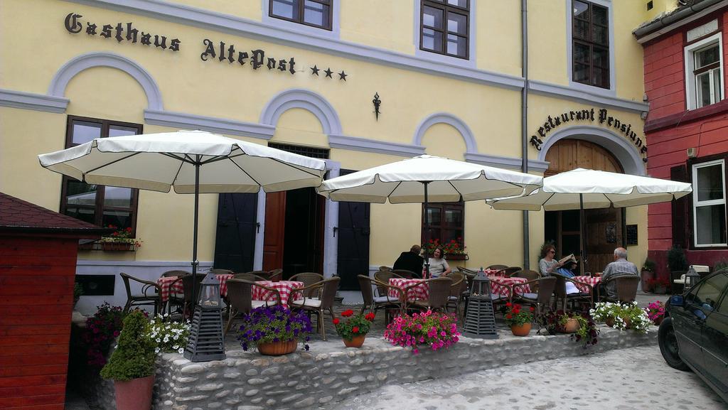 Pensiunea Gasthaus Alte Post Sighişoara Exteriér fotografie