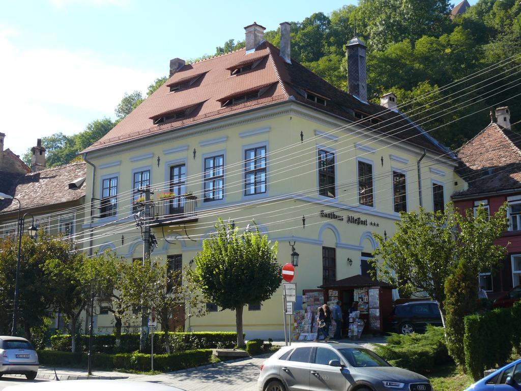 Pensiunea Gasthaus Alte Post Sighişoara Exteriér fotografie